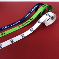 1.5cm Microweave Printing Lanyard With Snap Button