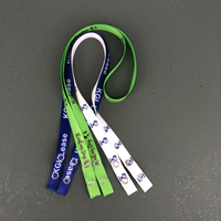 1.5cm Microweave Printing Lanyard With Snap Button