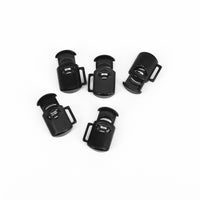 Oval Cylinder Cord Lock Stopper with 1 Webbing Hole