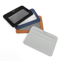 PU Leather Badge Holder (Horizontal)