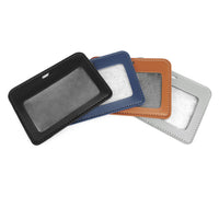 PU Leather Badge Holder (Horizontal)