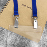 Vinyl Transparent Badge Holder (2-Holes)