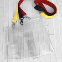 Vinyl Transparent Badge Holder (Zip-Lock)