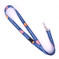 1.5 cm Lanyard (U.S. Embassy Madrid, Spain)