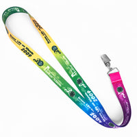2.0 cm Lanyard (Green Life on Wheel)