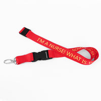 2.5 cm Lanyard (I’m a Nurse)