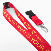 2.5 cm Lanyard (I’m a Nurse)