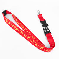 2.5 cm Lanyard (I’m a Nurse)