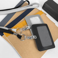 Vinyl Badge Strap Clips (Standard with 2 Holes)