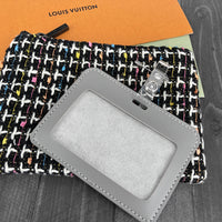 Vinyl Badge Strap Clips (with 2 Holes and Safety Pin)