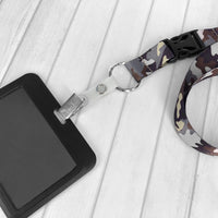 Vinyl Badge Strap Clip (Embossed U Clip & Mylar Strap)