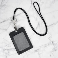 Vinyl Badge Strap Clip (Embossed U Clip & Mylar Strap)