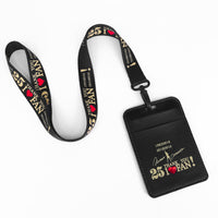 Badge Lanyard Set (25 Thank you Fan)