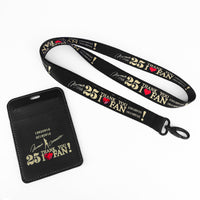 Badge Lanyard Set (25 Thank you Fan)