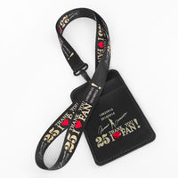 Badge Lanyard Set (25 Thank you Fan)