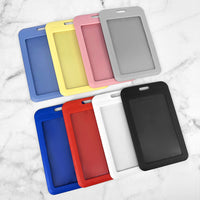 Colorful Rigid Badge Holder (Vertical)
