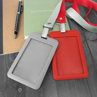 Colorful Rigid Badge Holder (Vertical)