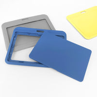 Colorful Rigid Badge Holder (Horizontal)
