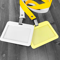 Colorful Rigid Badge Holder (Horizontal)