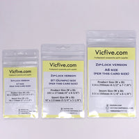 Vinyl Transparent Badge Holder (Zip-Lock)