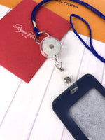 Transparent Round Detachable Badge Reel