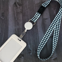 Round Flat Detachable Badge Reel