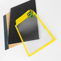 Vinyl Soft Badge Holder (Turtle Design)