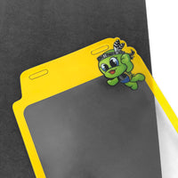 Vinyl Soft Badge Holder (Turtle Design)