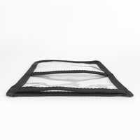 Vinyl Soft Badge Holder with Piping