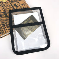 Vinyl Soft Badge Holder with Piping