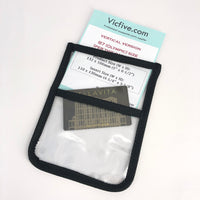 Vinyl Soft Badge Holder with Piping