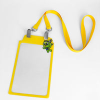 Vinyl Soft Badge Holder (Turtle Design)