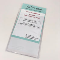 Vinyl Soft Badge Holder with Metal Eyelet