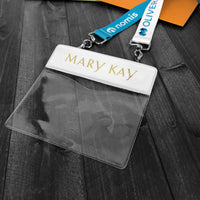 Vinyl Badge Holder (Mary Kay)