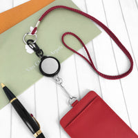 Steel Wire Badge Reel with Snap Hooks