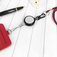 Steel Wire Badge Reel with Snap Hooks