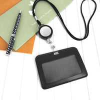 Steel Wire Badge Reel with Badge Strap