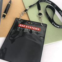 Vinyl Badge Holder (BAE SYSTEMS)