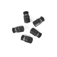 Oval Cylinder Cord Stopper with Plastic Spring