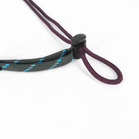 Oval Cylinder Cord Lock Stopper with 1 Webbing Hole