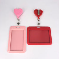 Heart Shape Detachable Badge Reel