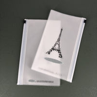 Printed Zip-Lock Face Mask Storage Bags