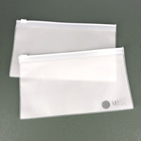 Printed Zip-Lock Face Mask Storage Bags