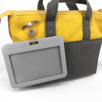 Vinyl Badge Strap with Safety Pin Lock