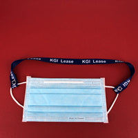 1.5cm Microweave Printing Lanyard With Snap Button