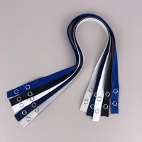 1.5MM Ribbed Polyester Lanyard With Snap Button (14 colors)