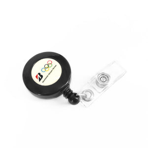 Badge Reel with Clip (World Olympic Partner)