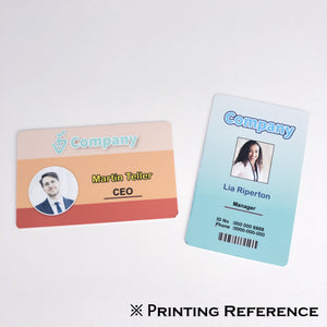 Blank Plastic ID Card