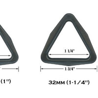 Plastic Triangle Ring